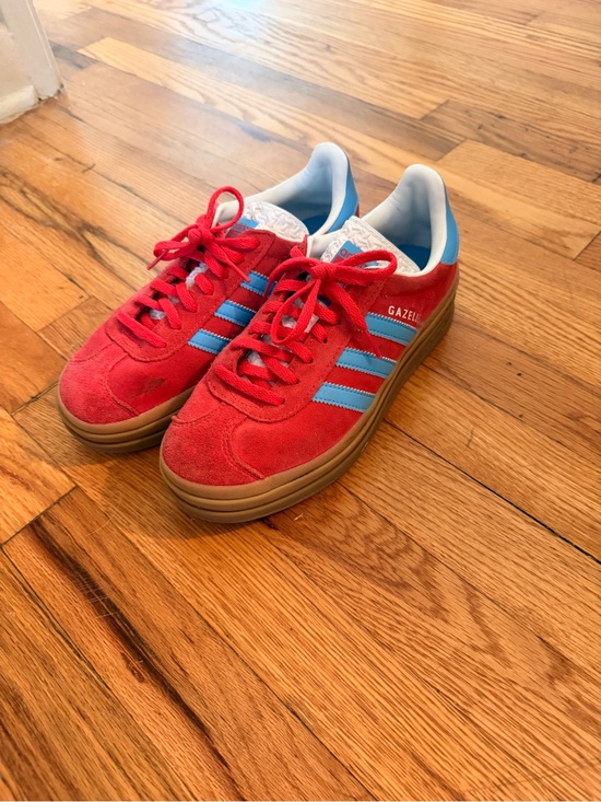 adidas Shoes - adidas Gazelle red and blue size 7.5